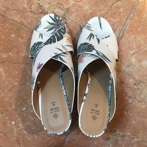 Call It Spring Vegan Summer Wedge Heels